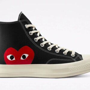 Converse x PLAY Comme des Garçons Chuck 70 size 8.5